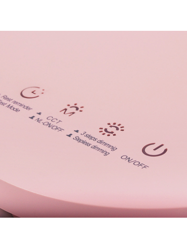 Lampka biurkowa MILO K-BL1521 RÓŻOWA