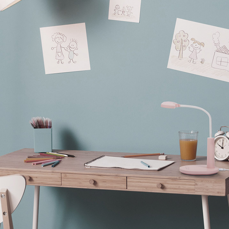 Lampka biurkowa MILO K-BL1521 RÓŻOWA