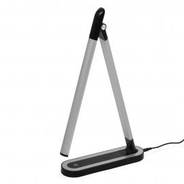Lampka biurkowa NIKO K-MT-206 CZARNO-SREBRNA