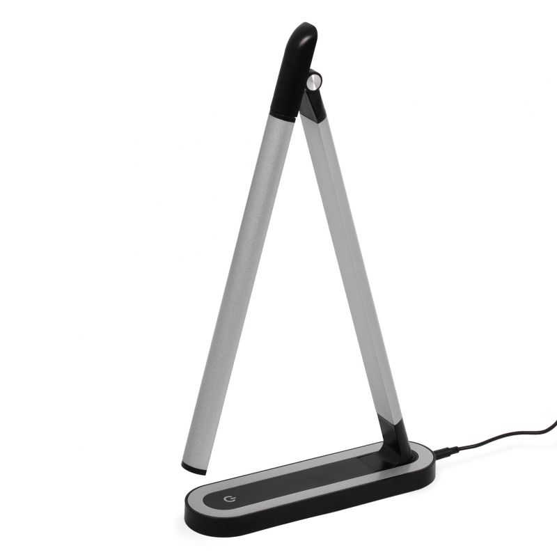 Lampka biurkowa NIKO K-MT-206 CZARNO-SREBRNA