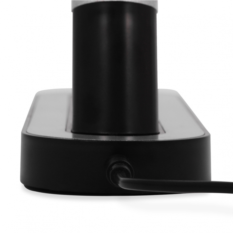 Lampka biurkowa NIKO K-MT-206 CZARNO-SREBRNA