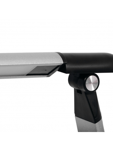 Lampka biurkowa NIKO K-MT-206 CZARNO-SREBRNA