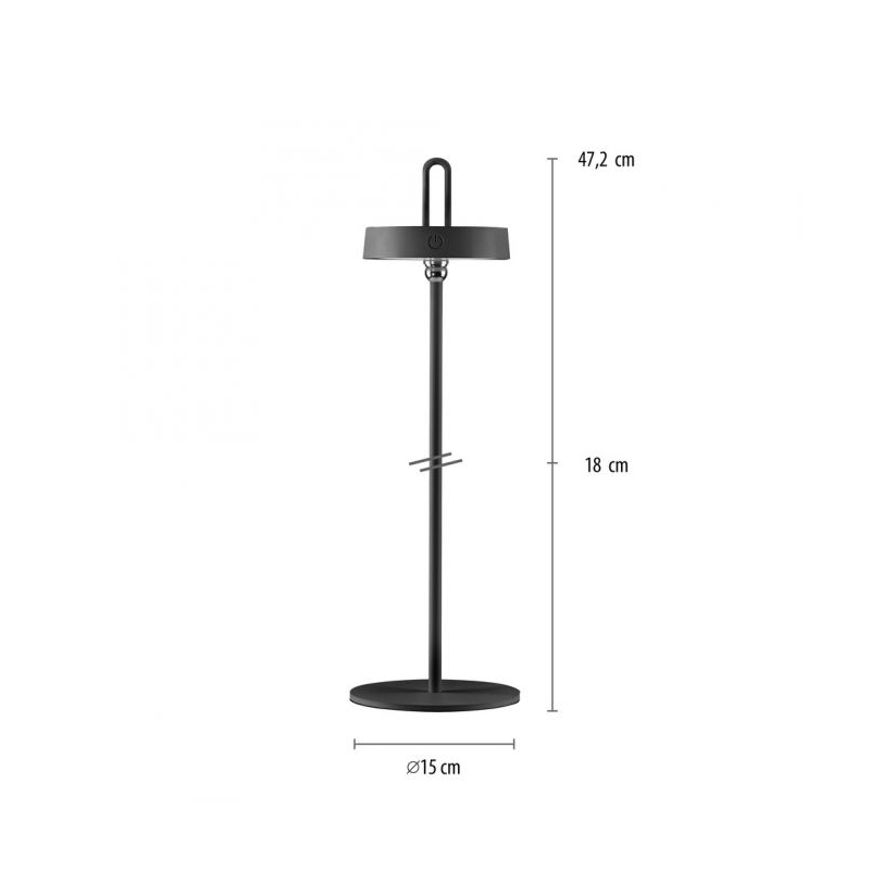 Lampa stołowa zewnętrzna AMAG 19310-18