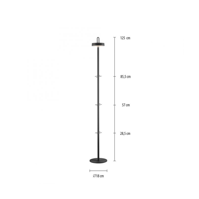 Lampa podłogowa AMAG 19311-18