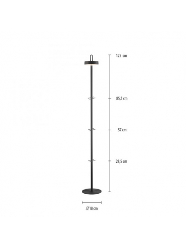 Lampa podłogowa AMAG 19311-18