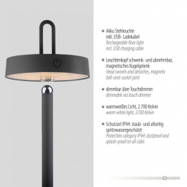 Lampa podłogowa AMAG 19311-18