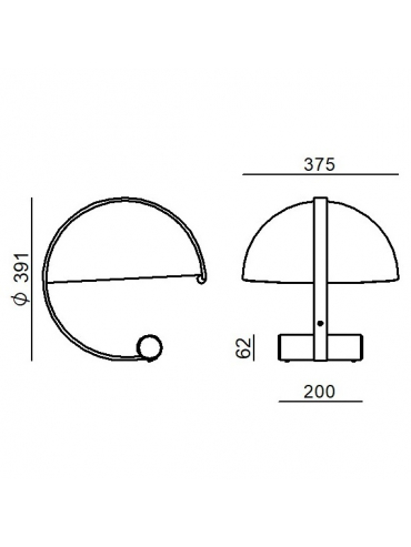 Lampa stołowa META 9699
