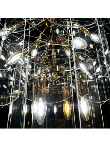 Lampa wisząca NIRA MD3523-14L-EGN