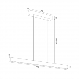 Lampa wisząca BALANS 8302