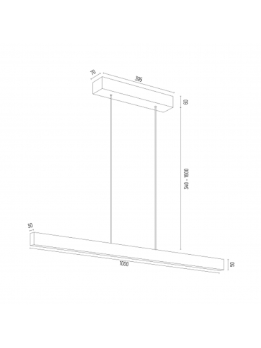 Lampa wisząca BALANS 8302