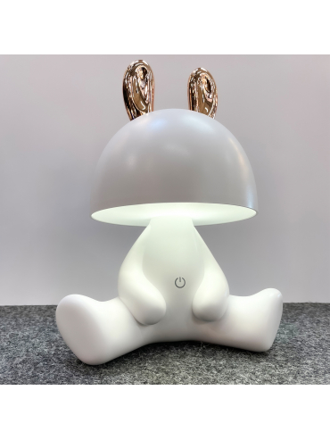 Lampa stołowa KRÓLIK KDR-6301-WH