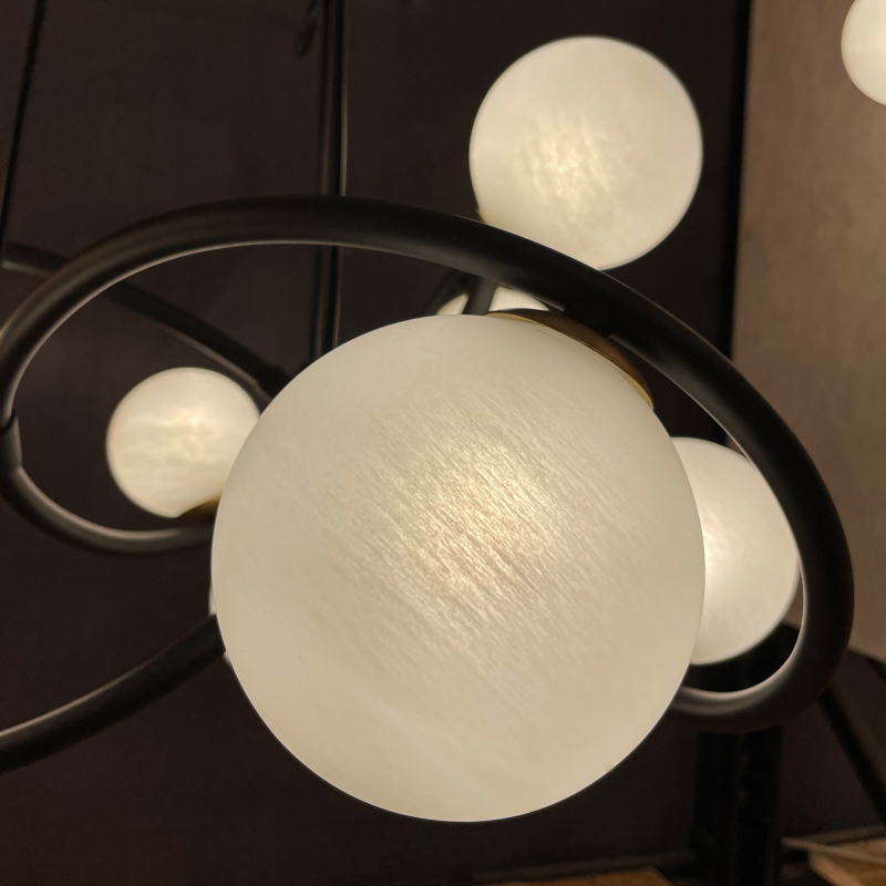 Lampa wisząca NISYRO MD4922-8-EBGN