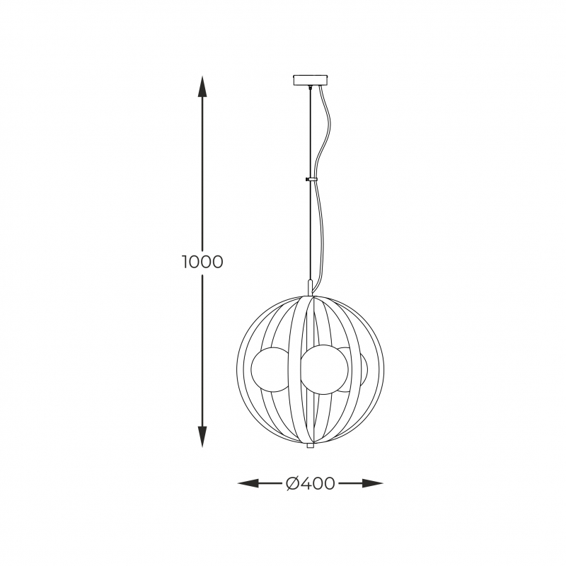 Lampa wisząca NELA 1137