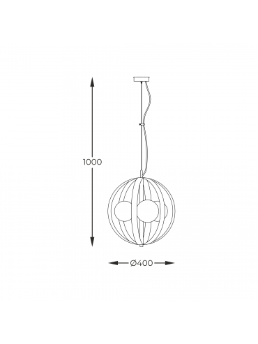 Lampa wisząca NELA 1137