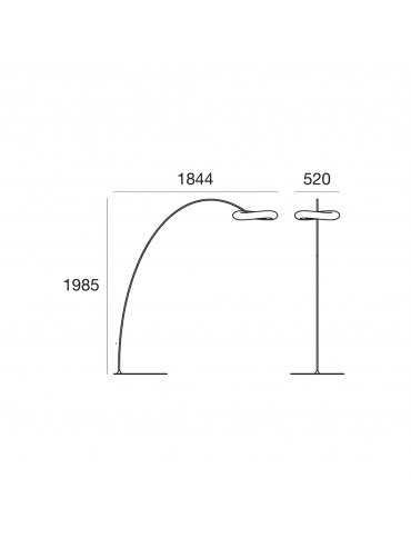 Lampa podłogowa MR. MAGOO FL 8009