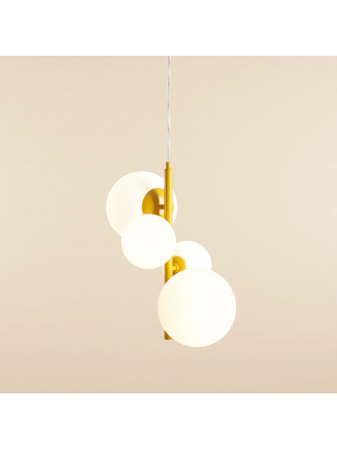Lampa wisząca BLOOM 4 MUSTARD 1091L14