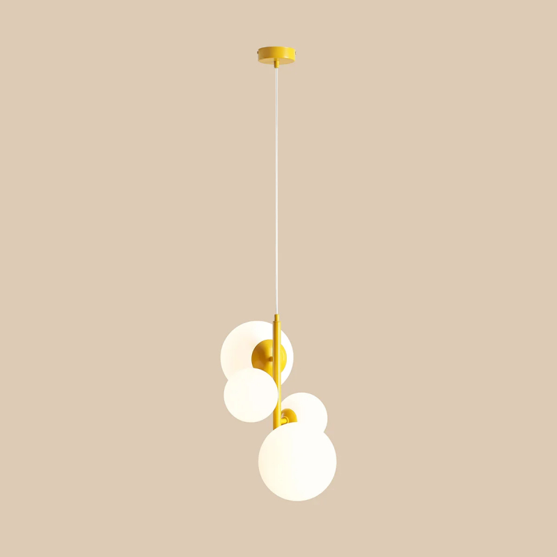 Lampa wisząca BLOOM 4 MUSTARD 1091L14