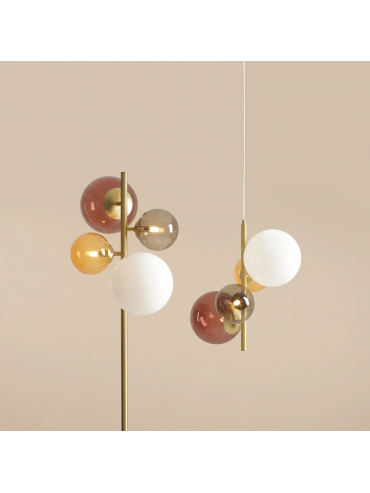 Lampa wisząca BLOOM 4 MULTICOLOUR 1111L40