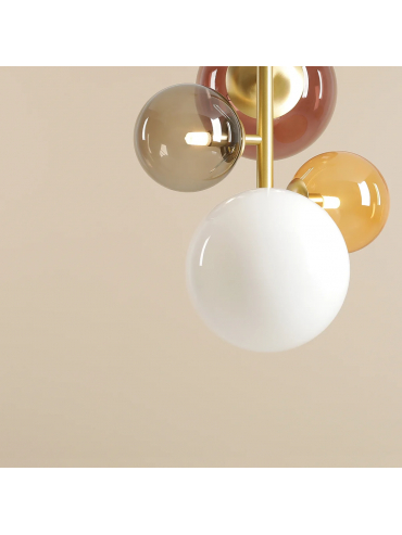 Lampa wisząca BLOOM 4 MULTICOLOUR 1111L40