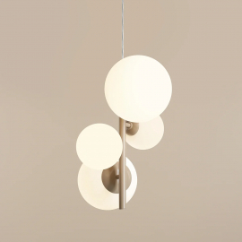 Lampa wisząca BLOOM 4 BEIGE 1091L17