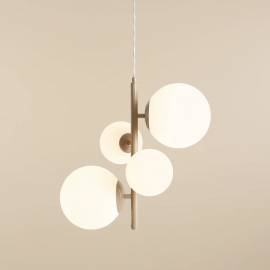 Lampa wisząca BLOOM 4 BEIGE 1091L17