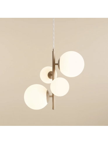 Lampa wisząca BLOOM 4 BEIGE 1091L17