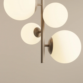 Lampa wisząca BLOOM 4 BEIGE 1091L17