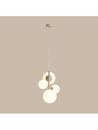 Lampa wisząca BLOOM 4 BEIGE 1091L17