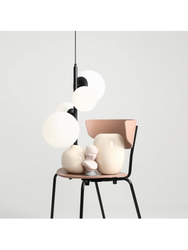 Lampa wisząca BLOOM 4 BLACK 1091L1