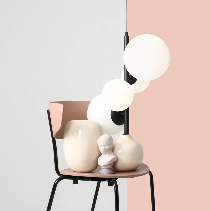 Lampa wisząca BLOOM 4 BLACK 1091L1