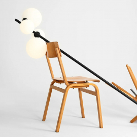 Lampa podłogowa BLOOM BLACK 1091A1