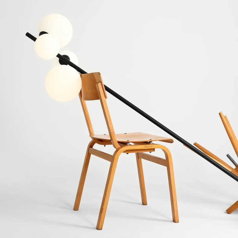 Lampa podłogowa BLOOM BLACK 1091A1