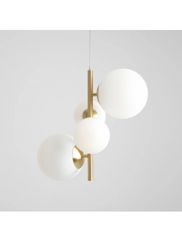Lampa wisząca BLOOM 4 BRASS 1091L40