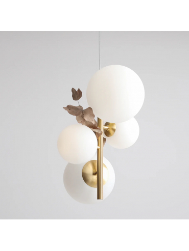 Lampa wisząca BLOOM 4 BRASS 1091L40
