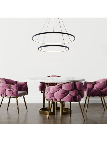 Lampa wisząca BRENO 2023200-BK