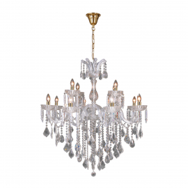 Lampa wisząca CHATEAU 17801/10+5-GLD