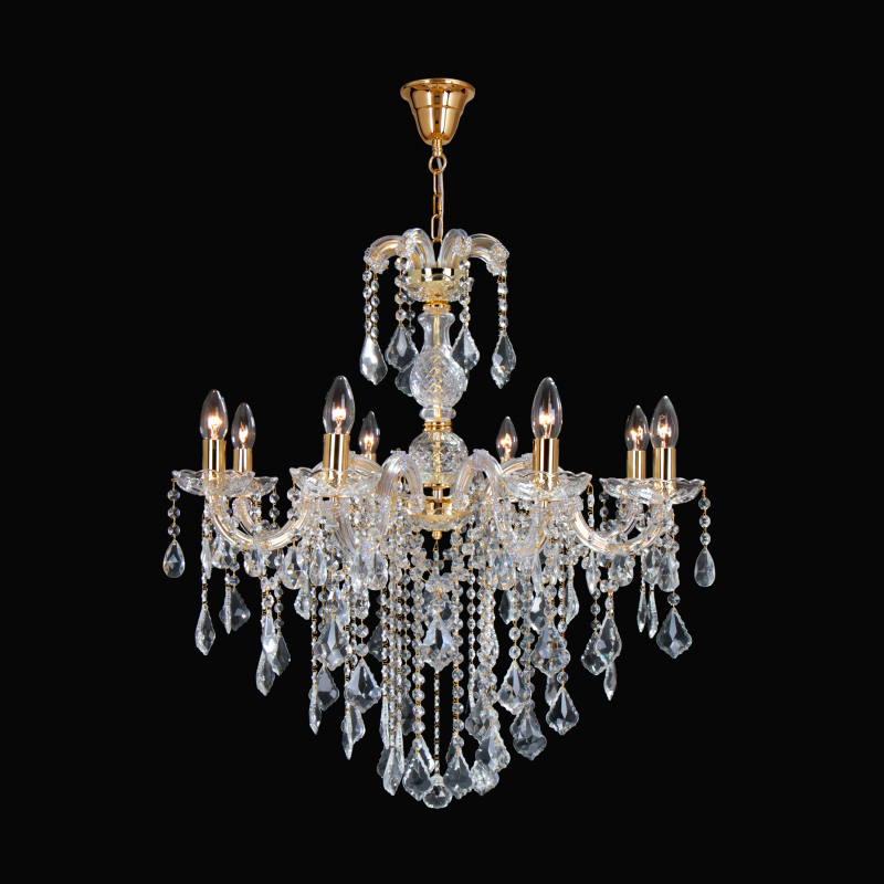 Lampa wisząca CHATEAU 14004/8-GLD