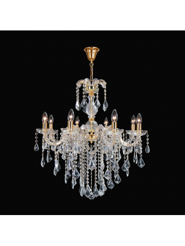 Lampa wisząca CHATEAU 14004/8-GLD