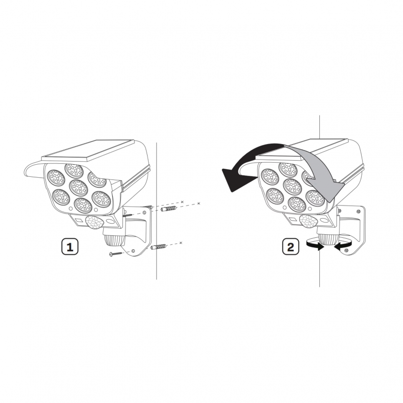 Kinkiet KAMERA LED SOLAR 323095