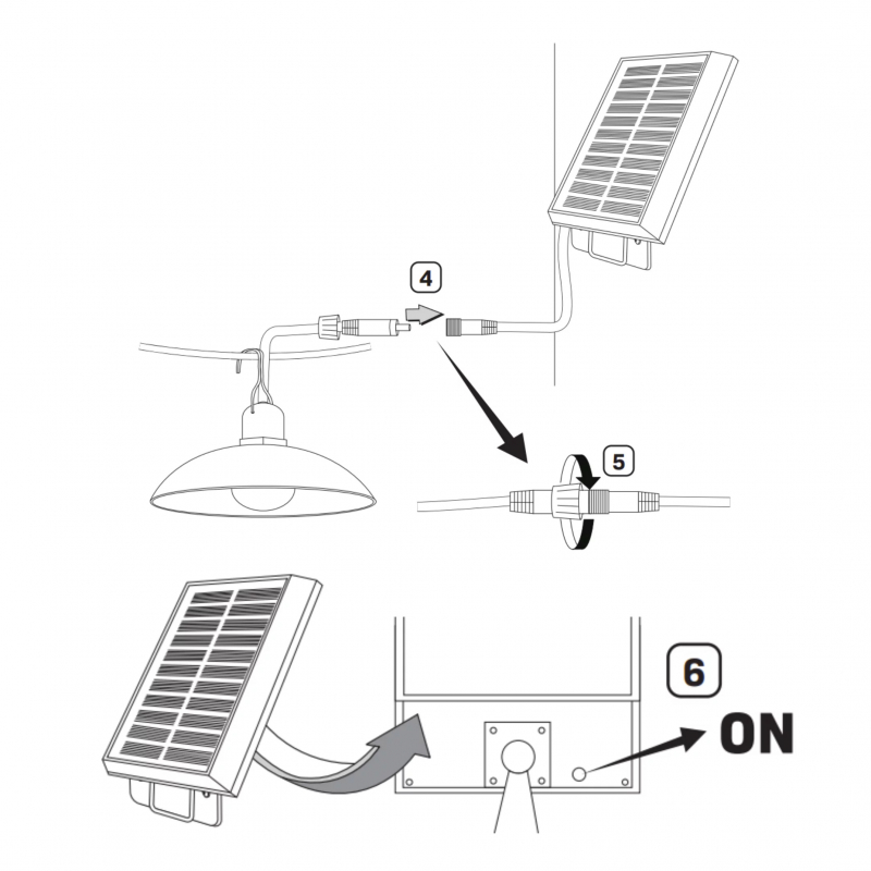Naświetlacz solarny CELINA LED 323132