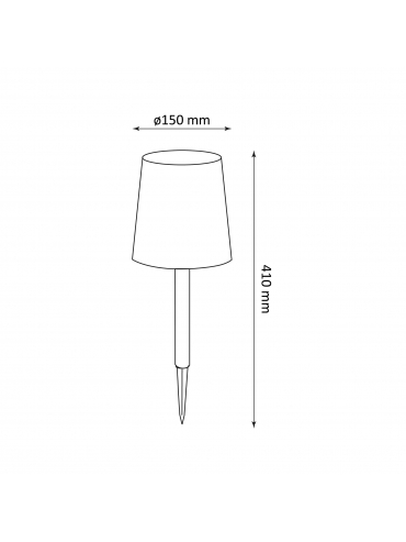 Lampa solarna RUMBA 315892