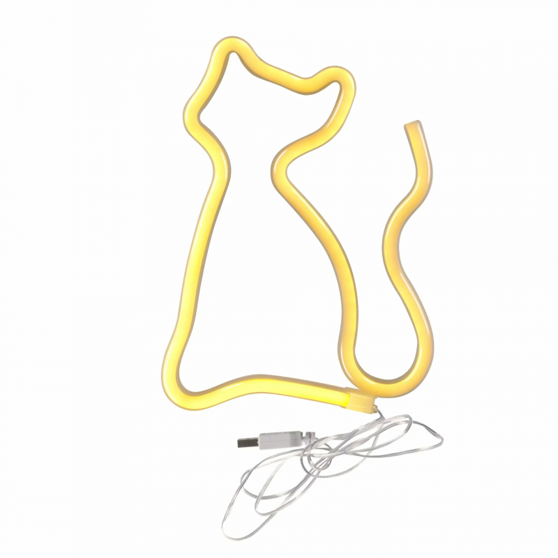 Kinkiet NEON KOT 327093