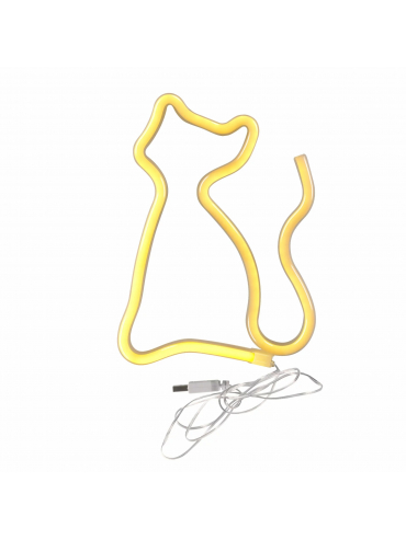 Kinkiet NEON KOT 327093