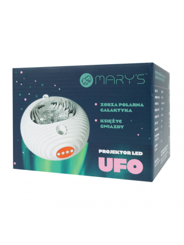 Projektor UFO GALAKTYKA RGBW z pilotem MW20795