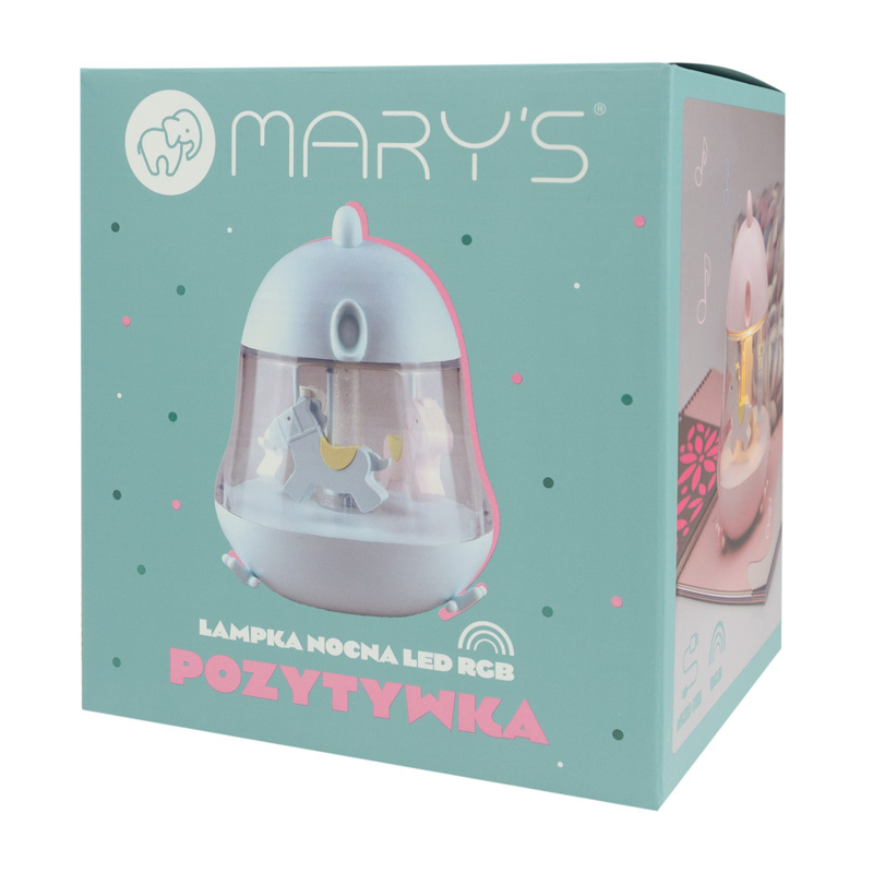 Lampa stołowa POZYTYWKA RGB MW20776