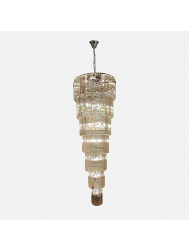Żyrandol LUXE 18006-69-CHR