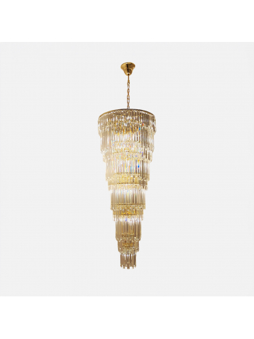 Żyrandol LUXE 19002/40-GLD