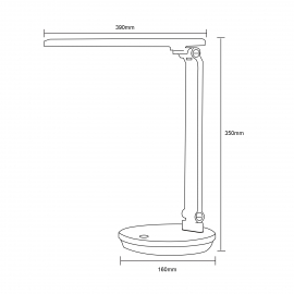 Lampa biurkowa SM-542-WH