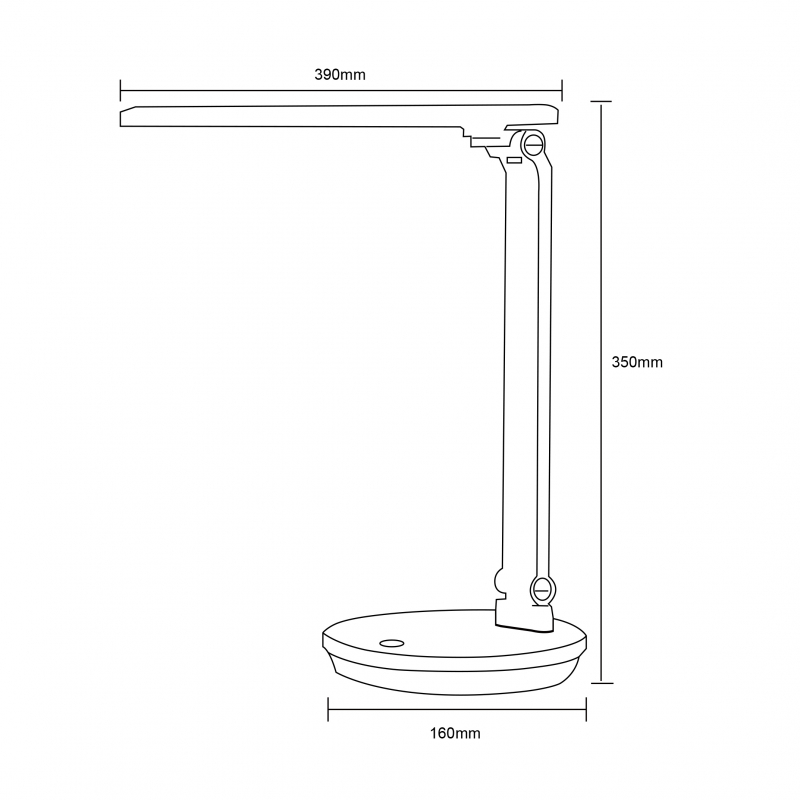 Lampa biurkowa SM-542-WH