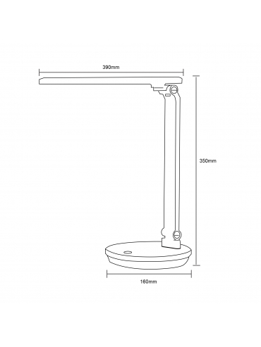 Lampa biurkowa SM-542-WH